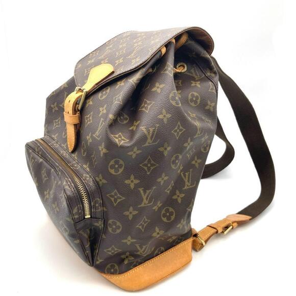 LOUIS VUITTON Brown Monogram Backpack - Picture 2 of 15